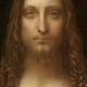 Detalle de ‘Salvator Mundi’ una obra de Leonardo da Vinci descubierta en 2005